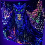 Starry UV Schwarzlichtposter