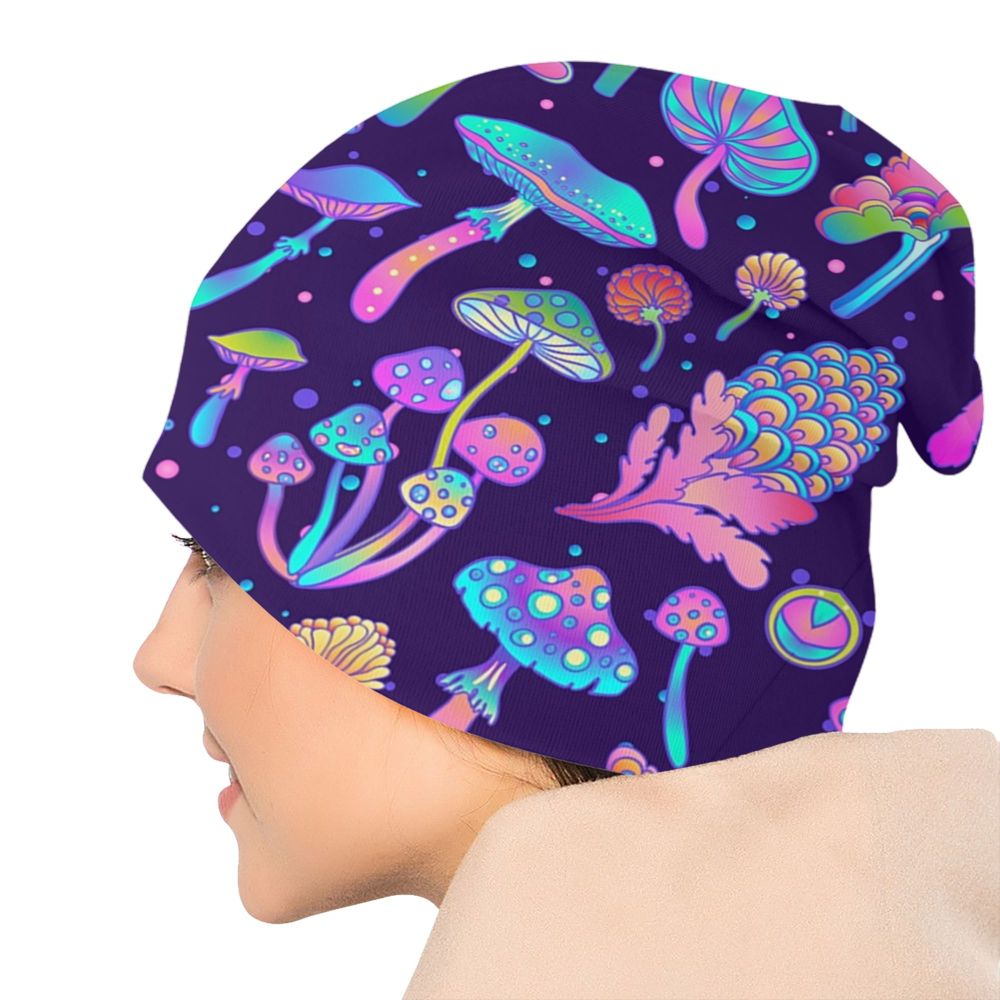Psychedelic Skull Art Poster