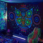 Fluorescent Tapestry Schwarzlichtposter