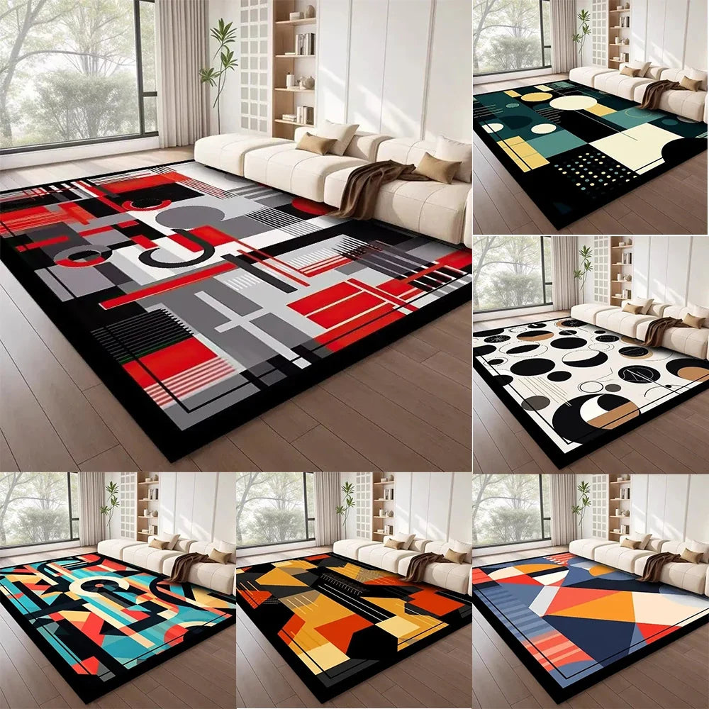 Moderner Geometrischer Design Teppich