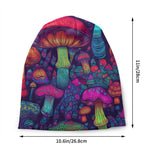 Psychedelic Skull Art Poster