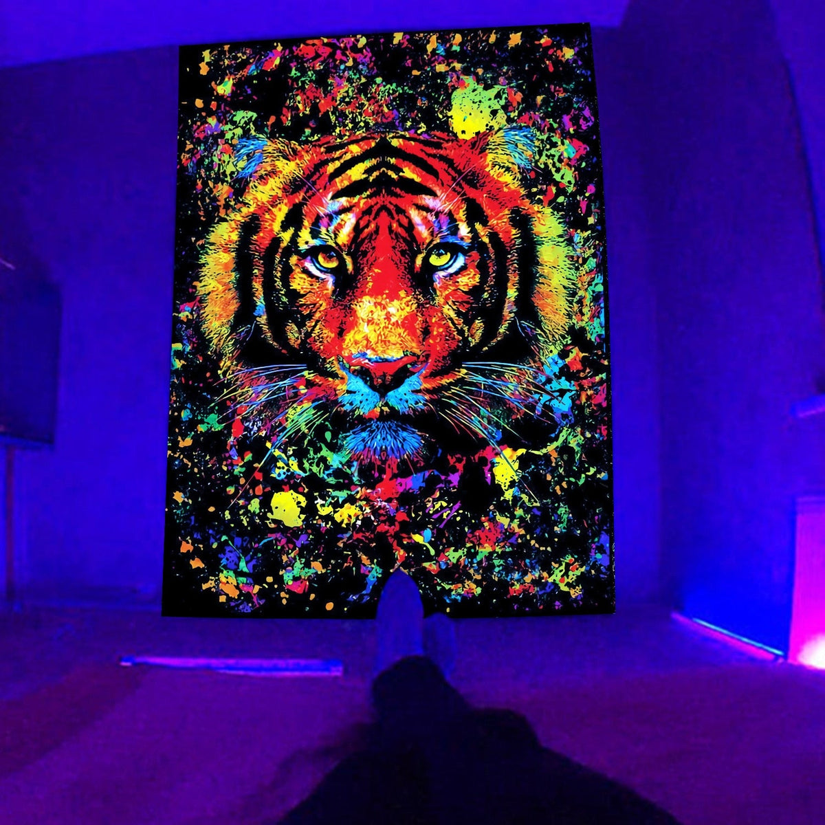 Boho Cloth Schwarzlichtposter