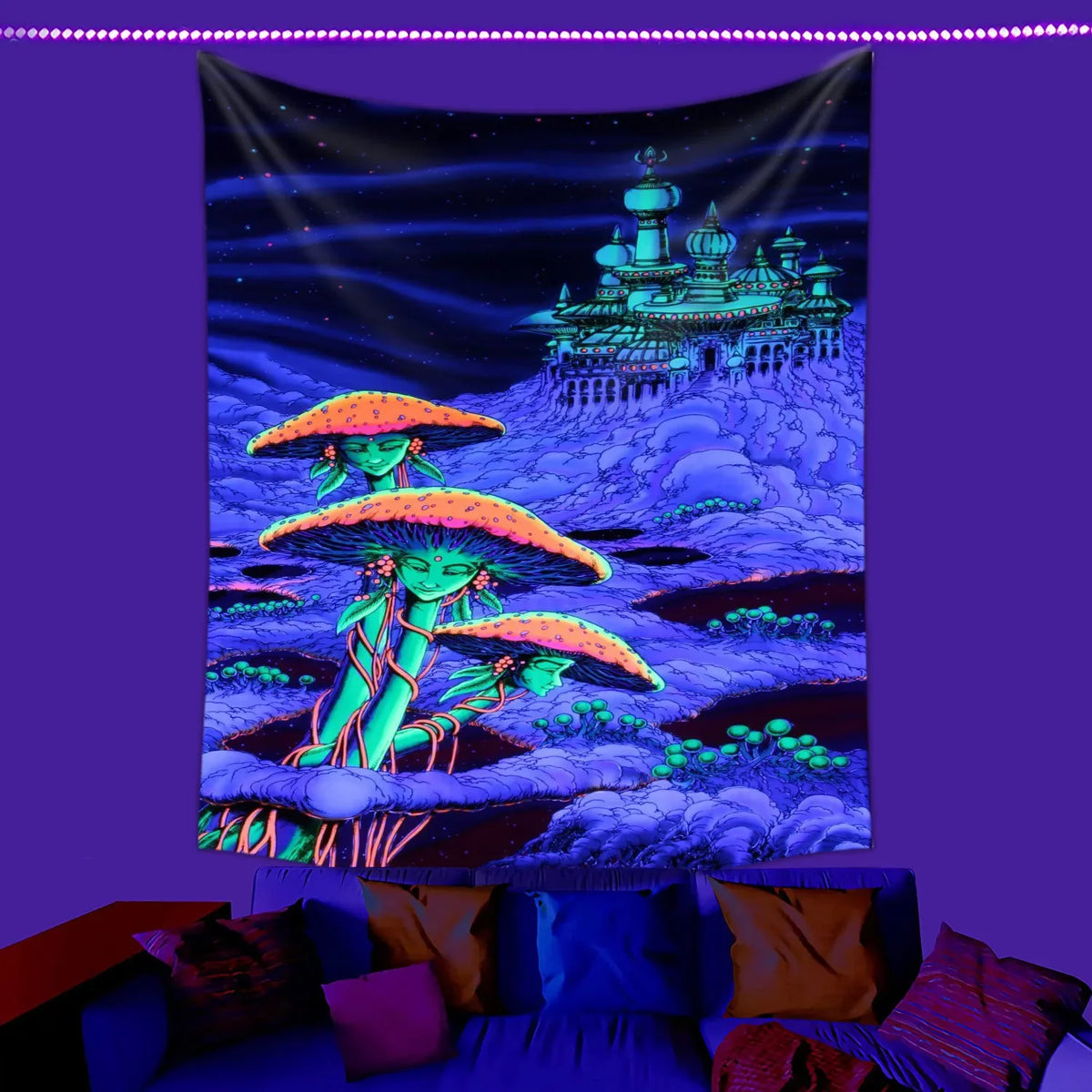 Aesthetic Wall Schwarzlichtposter