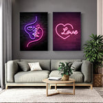 Neon Love Neon Poster