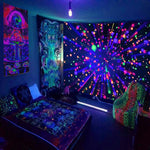 Starry UV Schwarzlichtposter