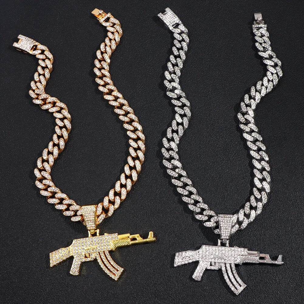 Hiphop Ak47 Halskette