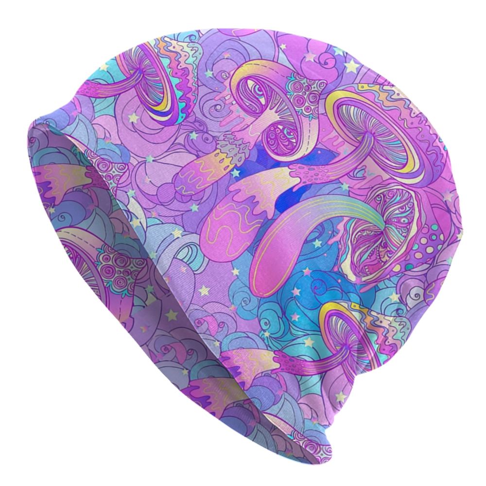 Psychedelic Skull Art Poster