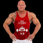 Tank Top - 3xStück / Oder Einzeln +Turnbeutel - Rot - C.P. Sports- S710