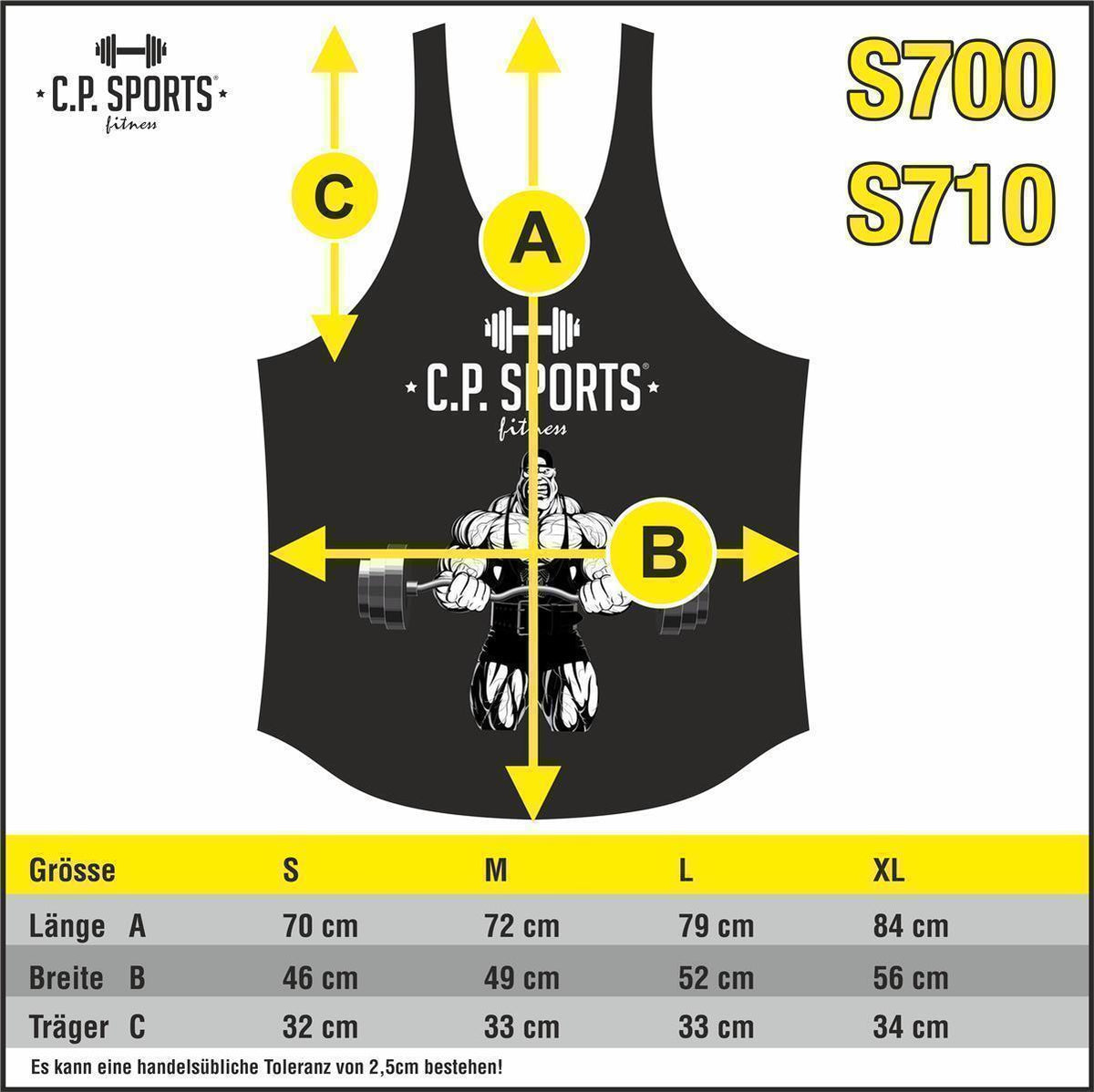 Tank Top - 3xStück / Oder Einzeln +Turnbeutel - Rot - C.P. Sports- S710