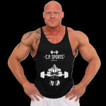 Tank Top - 3xStück / Oder Einzeln +Turnbeutel - Schwarz - C.P. Sports - S710