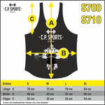 Tank Top - 3xStück / Oder Einzeln +Turnbeutel - Camouflage Weiß - C.P. Sports - S710