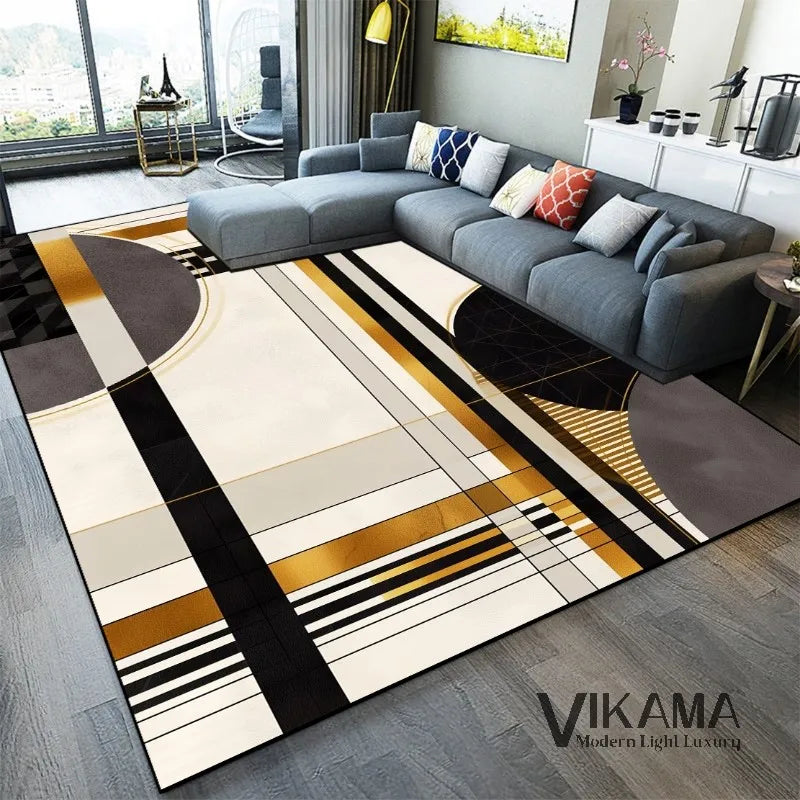 Abstract Luxury Rug Teppich