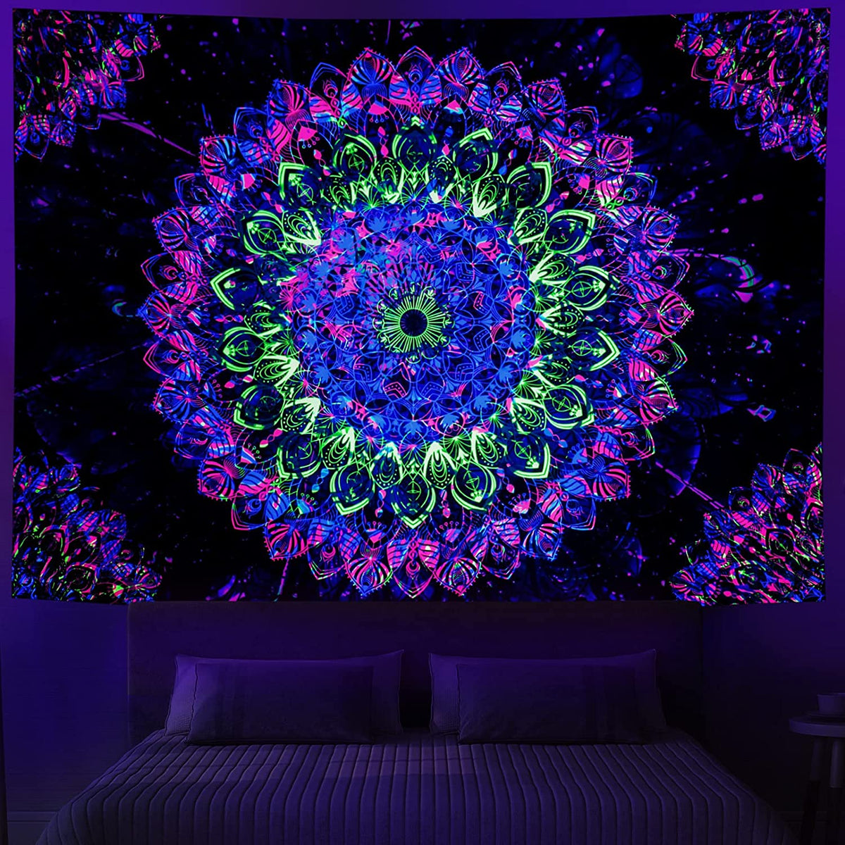 Bohemian Room Schwarzlichtposter