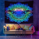 Buddha Meditation Schwarzlichtsposter