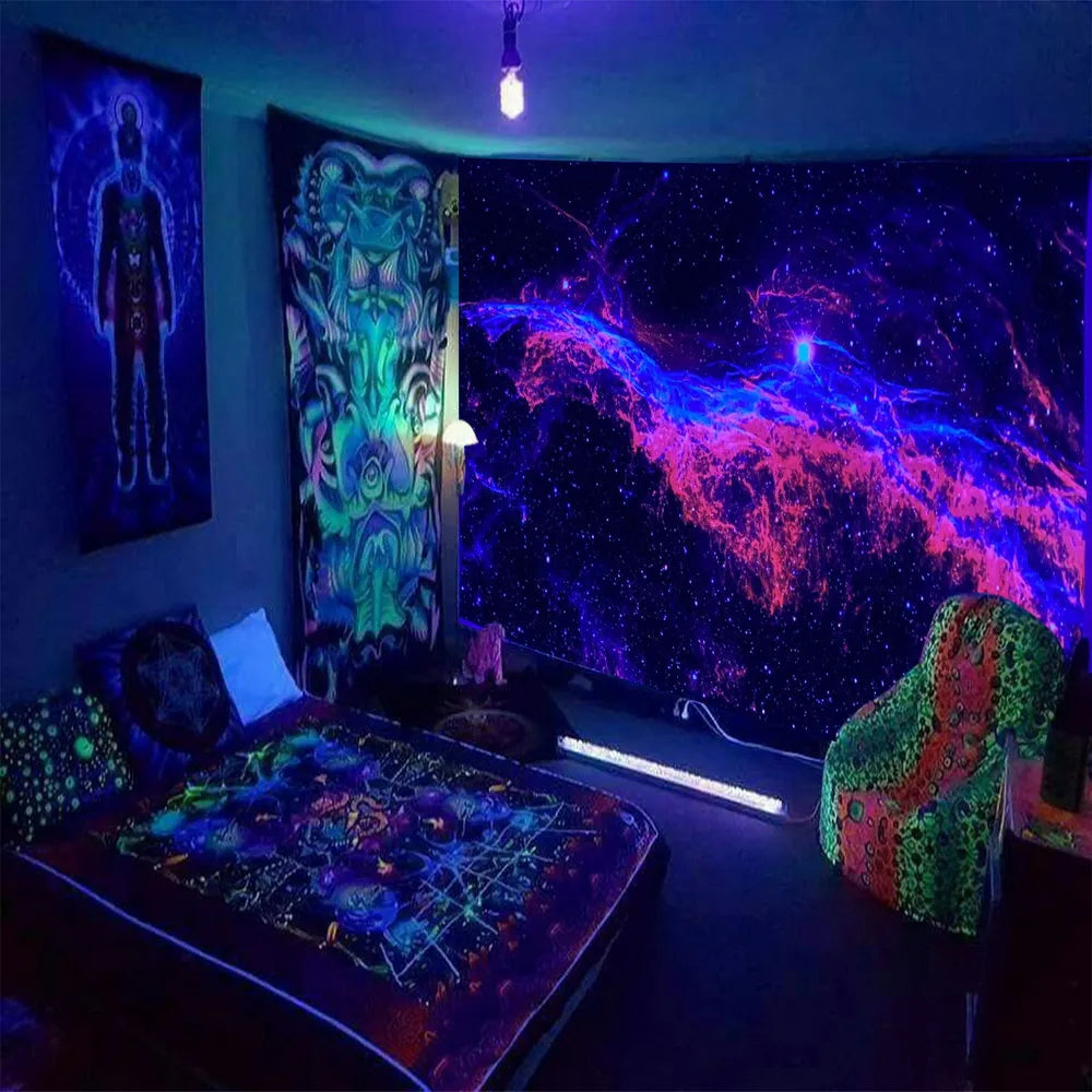 Monero UV Schwarzlichtposter