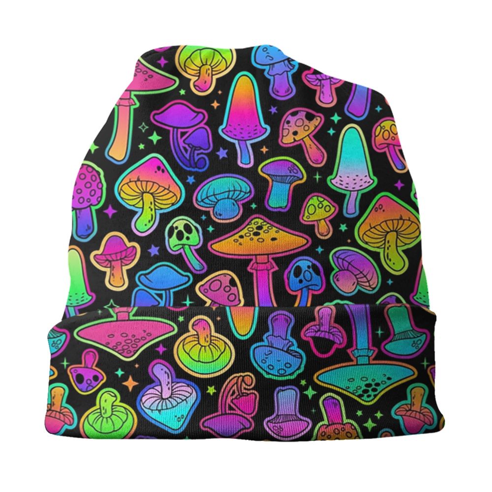 Psychedelic Skull Art Poster