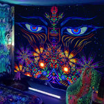 Animals and  Hippies Schwarzlichtposter