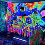 Animals and  Hippies Schwarzlichtposter
