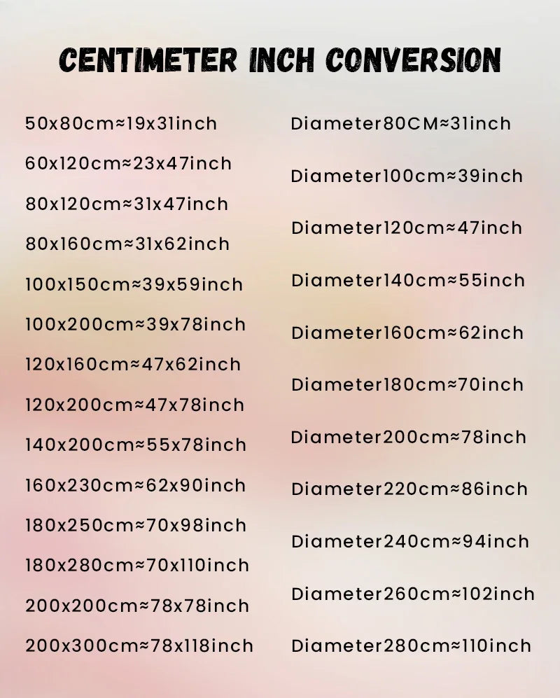 Bunter Cartoon Plueschteppich