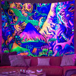 Psychedelic Light Schwarzlichtposter