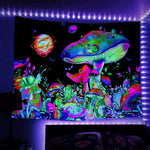 Psychedelic Light Schwarzlichtposter