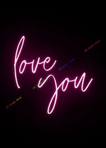 Neon Love Neon Poster