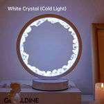 Led Wiederauflampbare Amethystenlampe