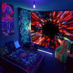 Starry UV Schwarzlichtposter
