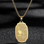 Hamsa Hand Halskette