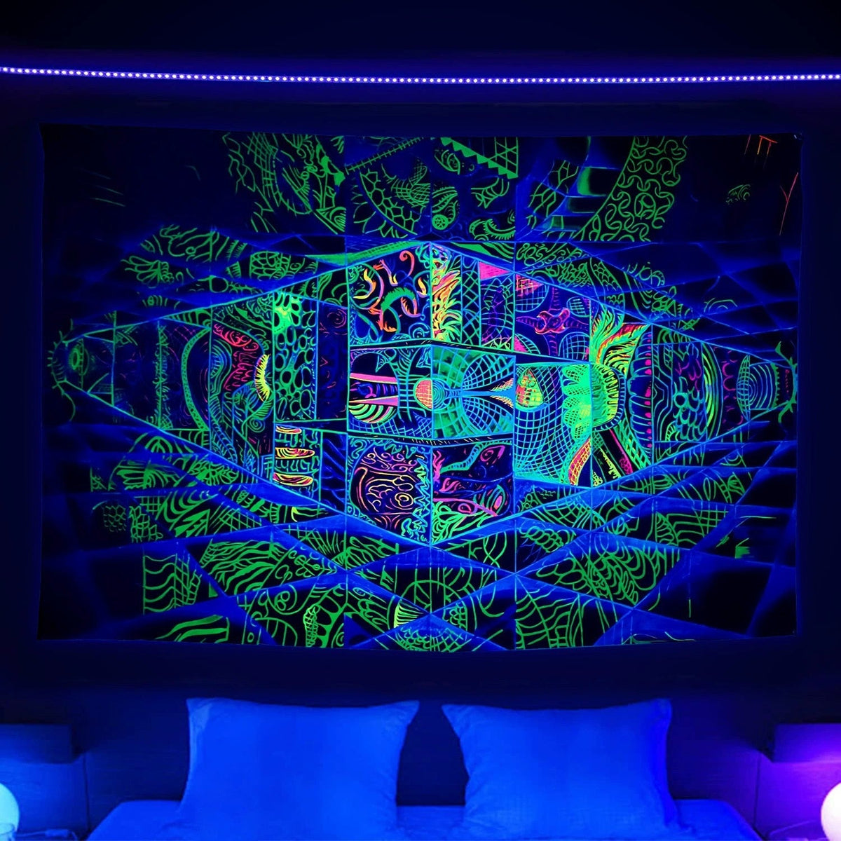 Night UV Schwarzlichtposter