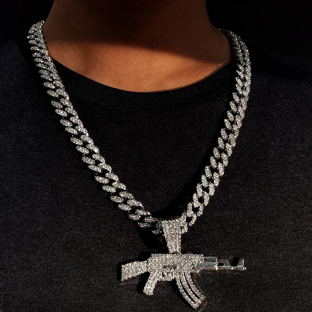 Hiphop Ak47 Halskette