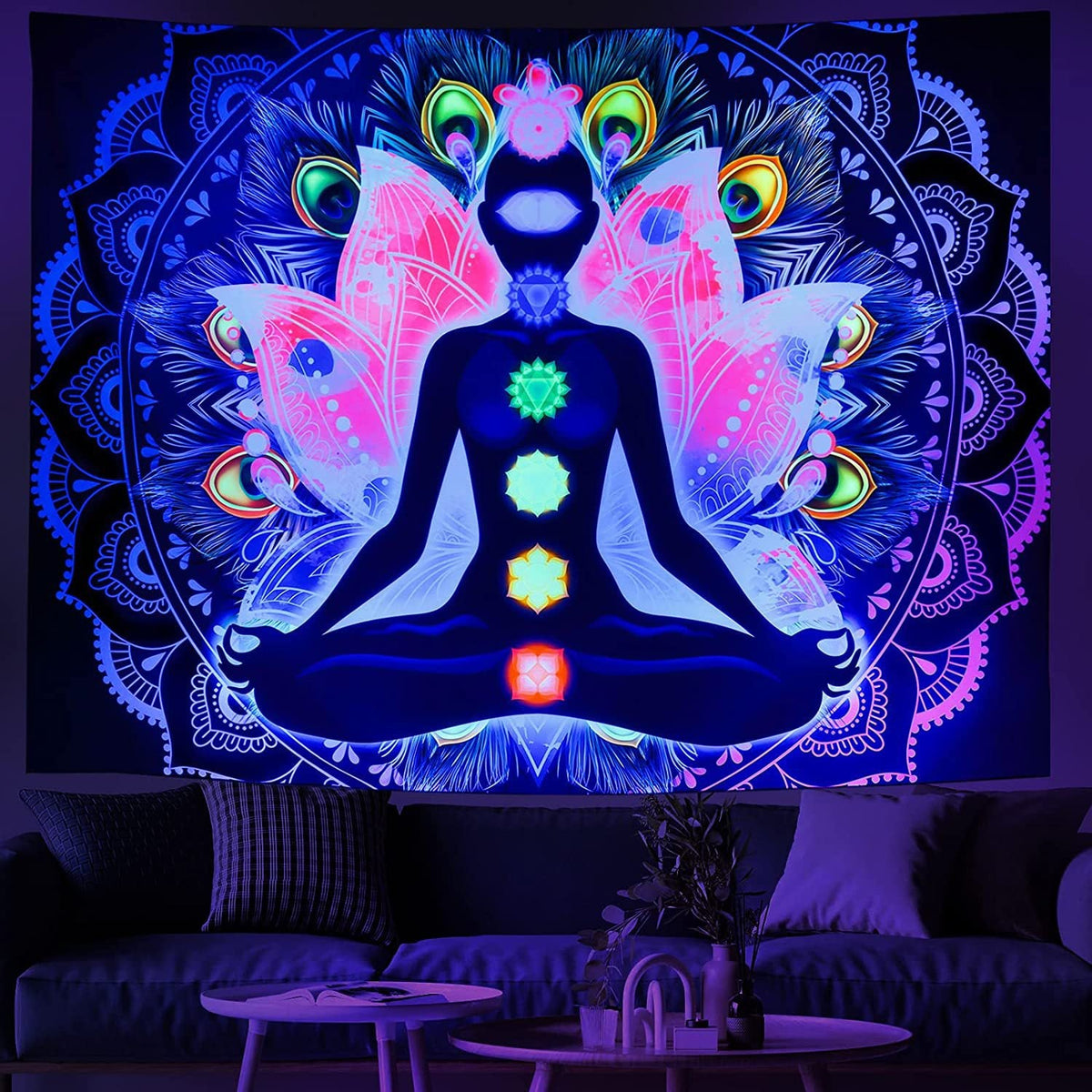 Cardano Block Schwarzlichtposter