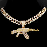 Hiphop Ak47 Halskette
