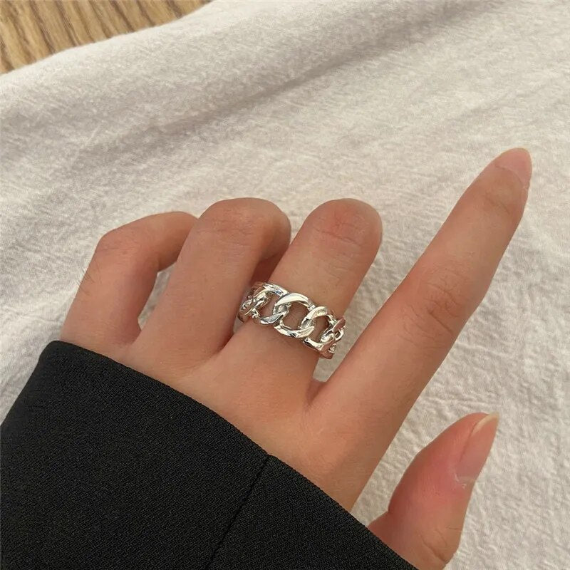Hiphop Kreuz Statement Ring
