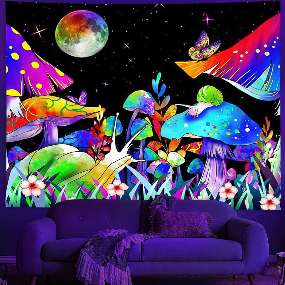 Unique UV Schwarzlichtposter