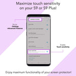 NALIA 360° Hülle für Samsung Galaxy S9 Plus – Vorne & Hinten Schutz – 360GUARD (Full-Body Case) – Marke aus Berlin