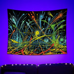 Aurorsin Psychedelisches Schwarzlichtposter