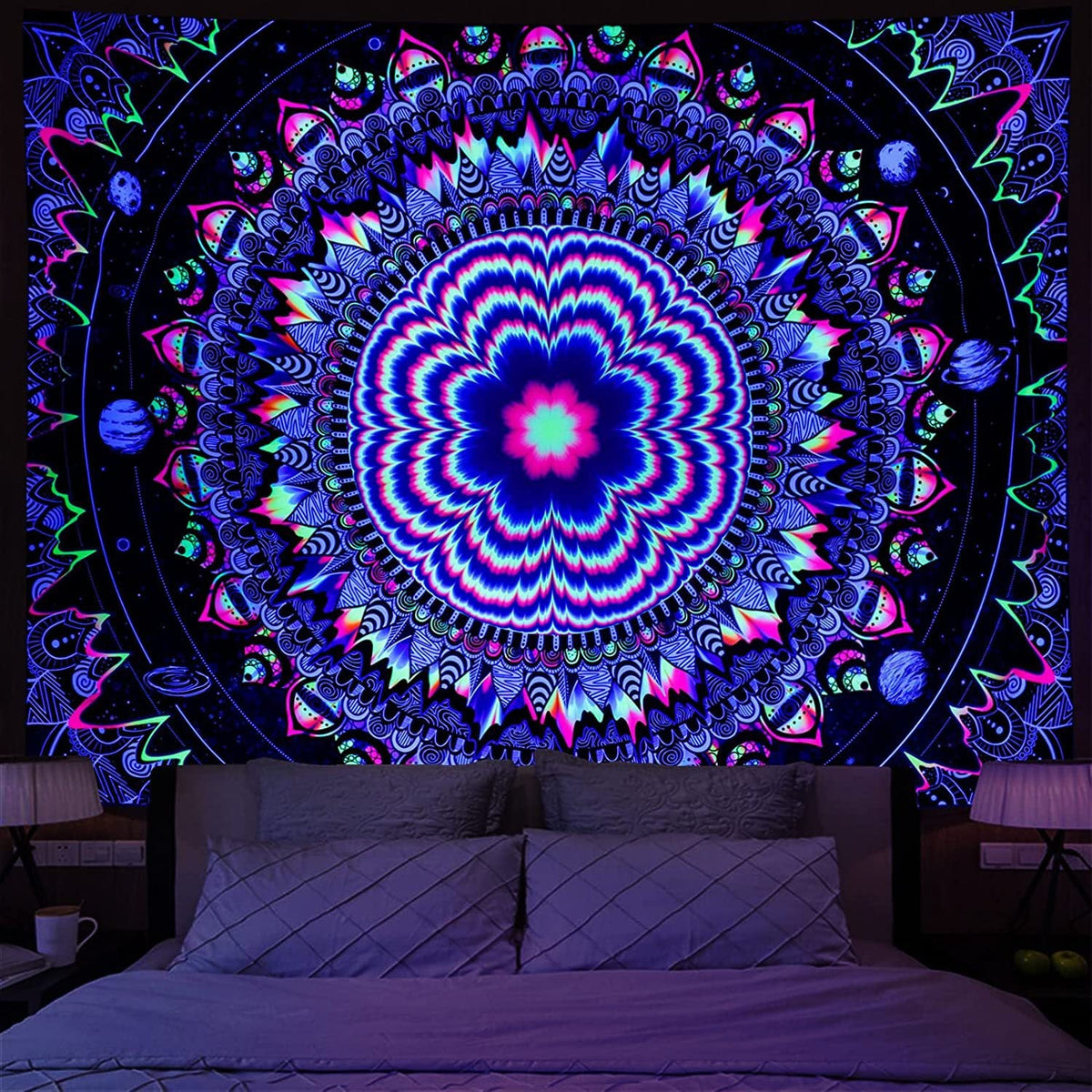 Cardano Block Schwarzlichtposter