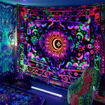 Trippy Kisses Schwarzlichtposter