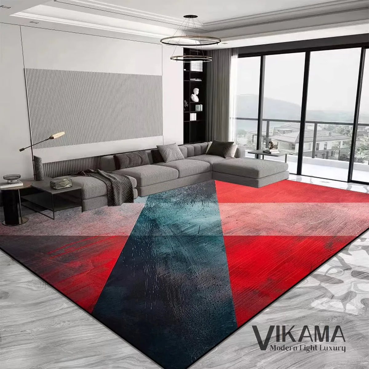 Abstract Luxury Rug Teppich