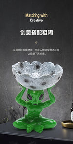 Alienaschenbecher Retro Design