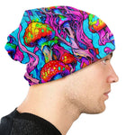 Psychedelic Skull Art Poster