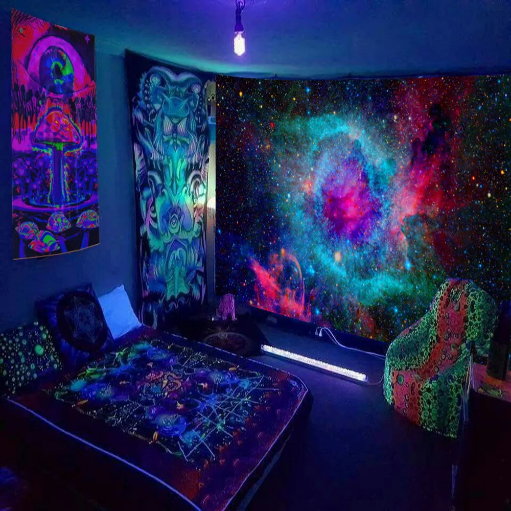 Monero UV Schwarzlichtposter