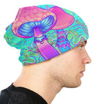 Psychedelic Skull Art Poster