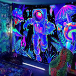 Animals and  Hippies Schwarzlichtposter