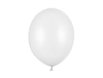 50 Stk. Latexballon Ø30cm "Uni Metallic" | Weiß