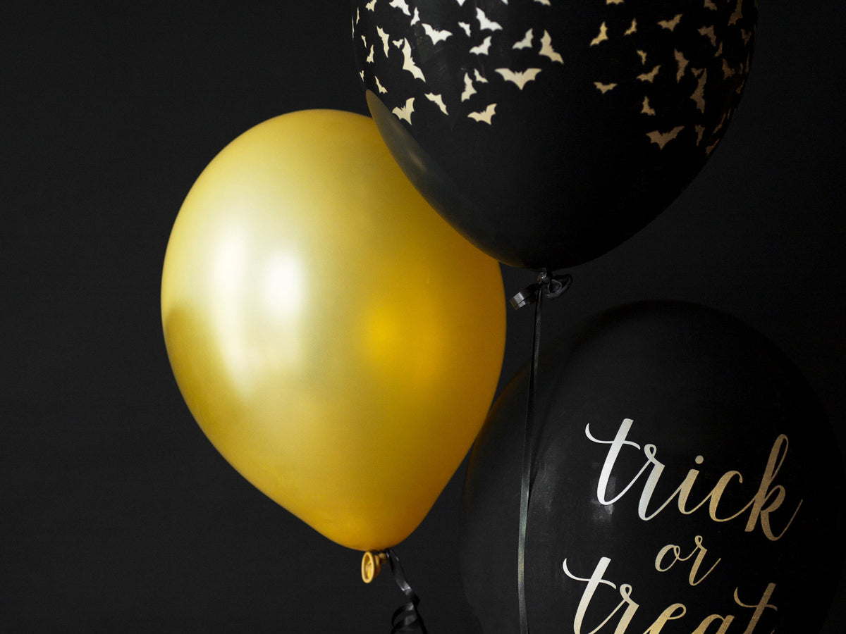 10 Stk. Luftballon Ø30cm "Uni Metallic" | Gold