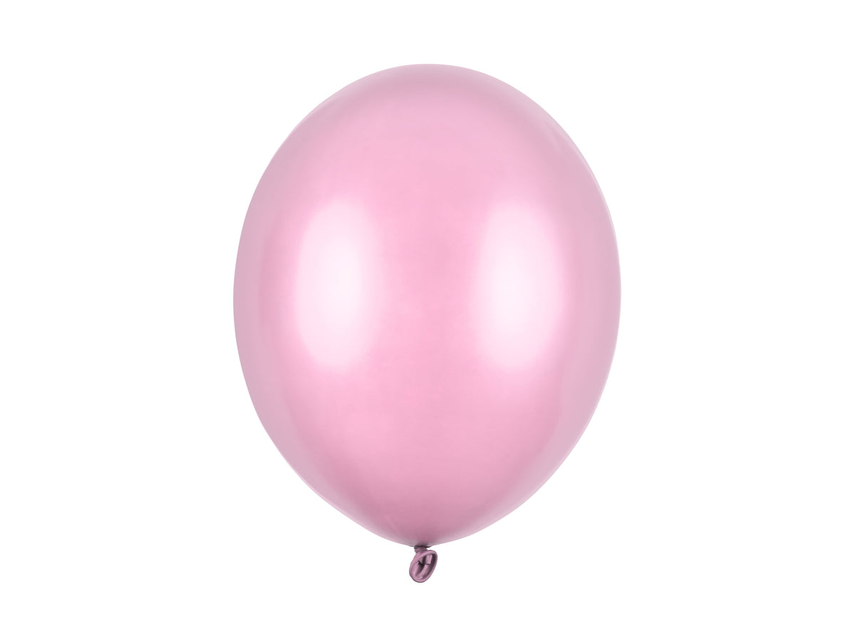 100 Stk. Latexballon Ø30cm "Uni Metallic" | Candy Pink