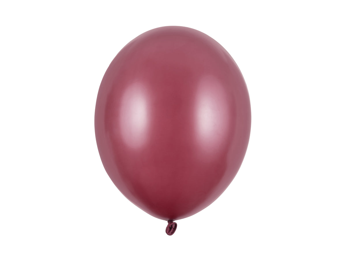 10 Stk. Luftballon Ø30cm "Uni Metallic" | Kastanienbraun Namma Markt