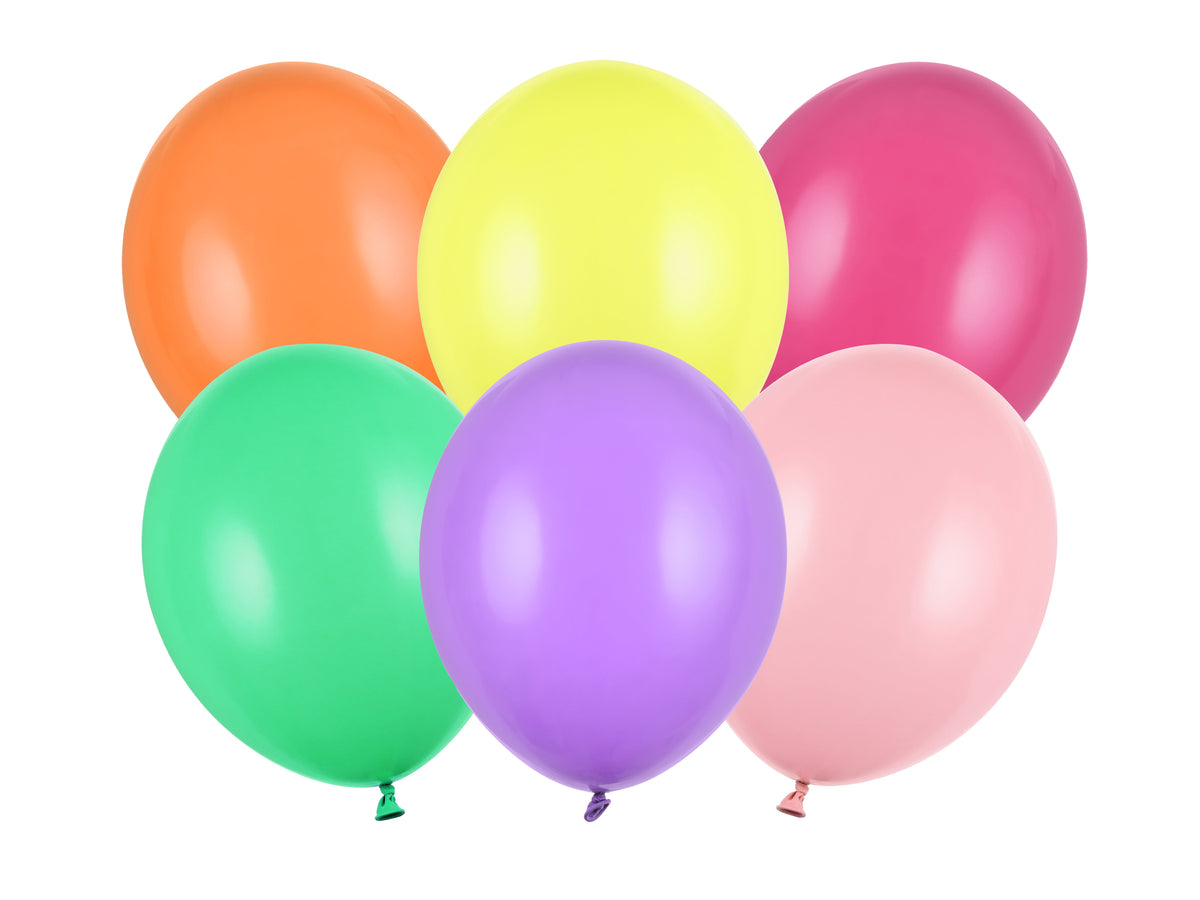10 Stk. Luftballon Ø30cm "Uni Pastell" | Mix